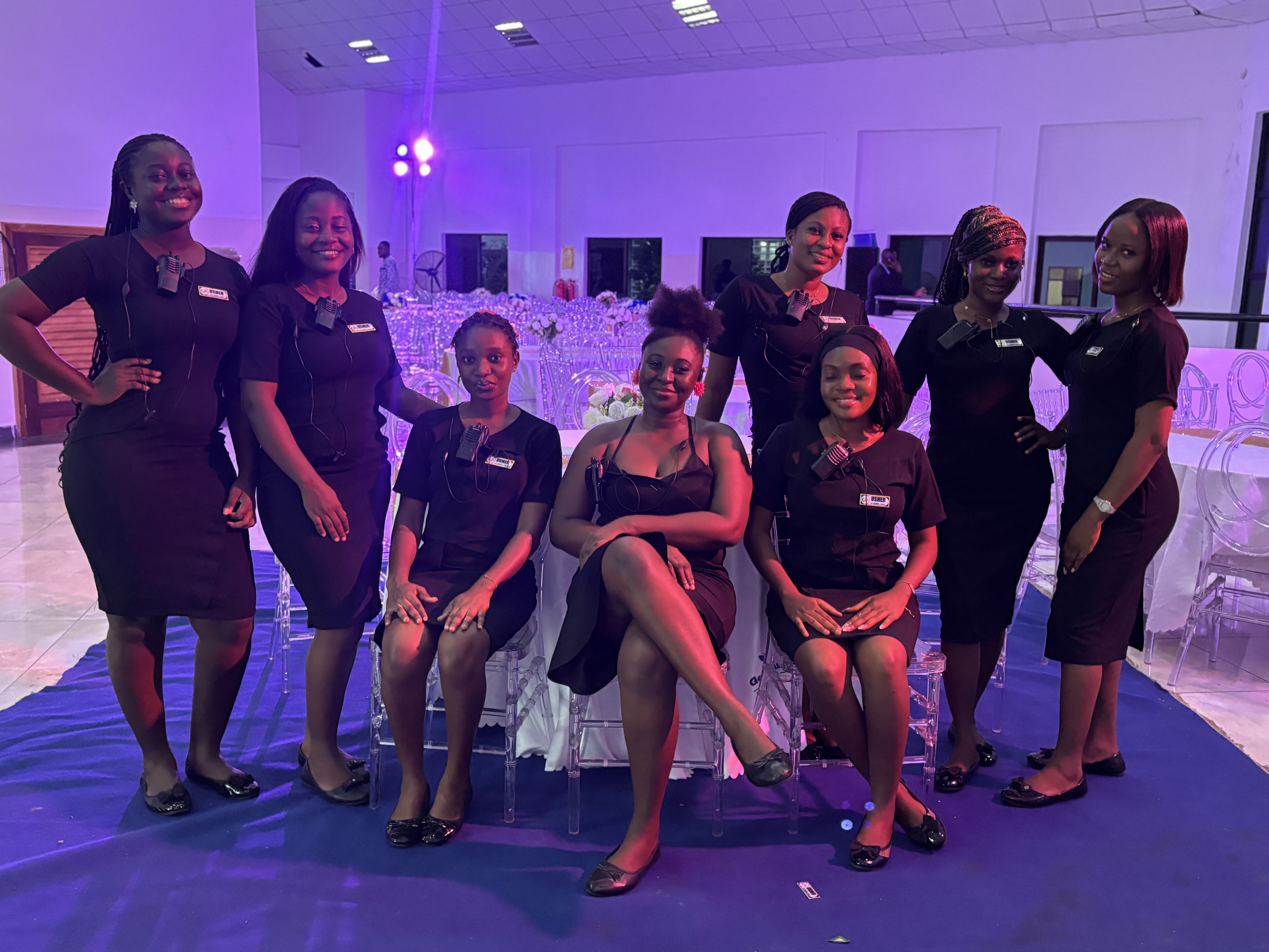 Our ushering team